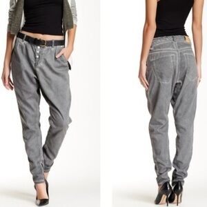 ONE by one teaspoon Super Tough Grey‎ Drawstring Jean Sz 25